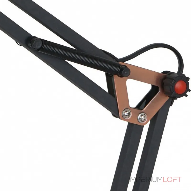 Настольная лампа офисная Arte Lamp Junior A1330LT-1BA Цвет арматуры черный Цвет плафонов черный от ImperiumLoft