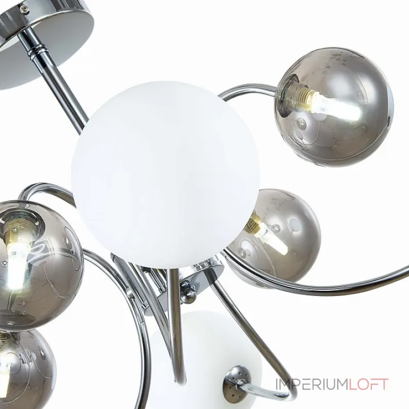 Люстра на штанге EVOLUCE Formae SLE220912-08 Люстра на штанге EVOLUCE Formae SLE220912-08