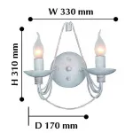 Бра F-promo Chateau 2164-2W от ImperiumLoft