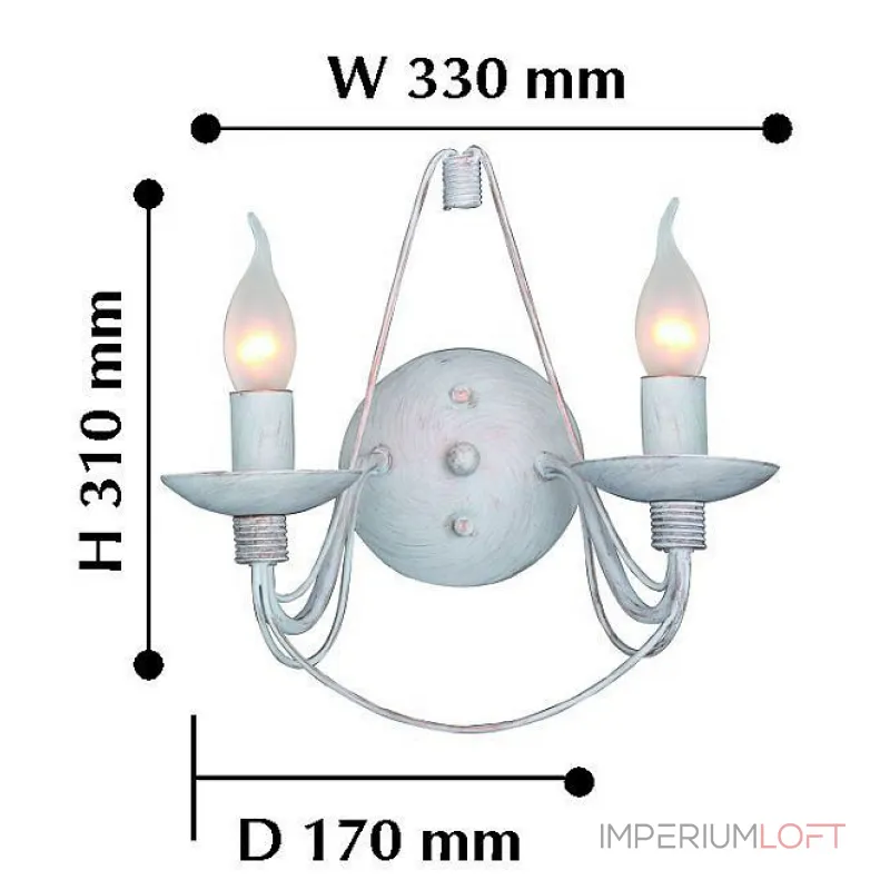 Бра F-promo Chateau 2164-2W от ImperiumLoft