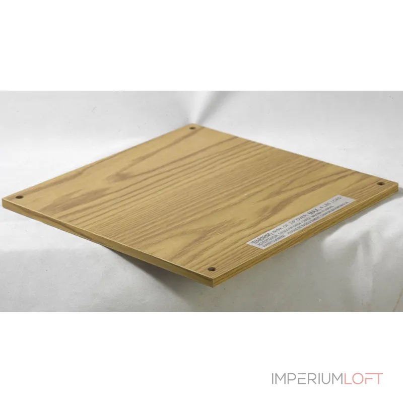 Торшер с полкой LGO Woodruff LSP-0332 Цвет арматуры коричневый Цвет плафонов кремовый от ImperiumLoft