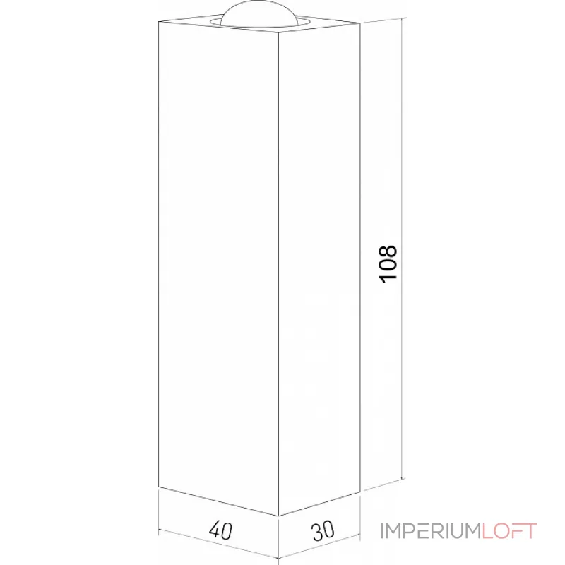 Накладной светильник Elektrostandard Petite 40110/LED белый от ImperiumLoft Накладной светильник Elektrostandard Petite 40110/LED белый от ImperiumLoft
