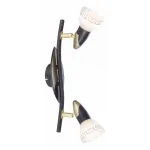 Спот Globo Novara 5449-2 Цвет арматуры золото Цвет плафонов кремовый от ImperiumLoft