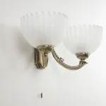 Бра Citilux Севилья CL414323 Цвет арматуры Коричневый Цвет плафонов Белый от ImperiumLoft