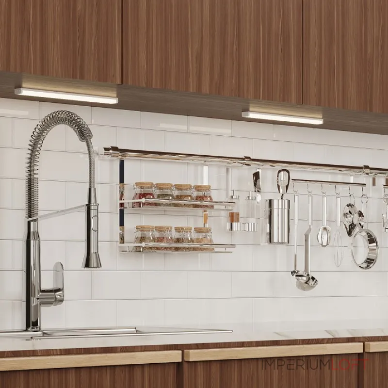 Модульный светильник Gauss Ir D 9025531206 Цвет арматуры серебро Цвет плафонов белый от ImperiumLoft Модульный светильник Gauss Ir D 9025531206 Цвет арматуры серебро Цвет плафонов белый от ImperiumLoft