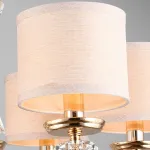 Подвесная люстра Aployt Okin APL.715.13.06 Цвет арматуры золото Цвет плафонов кремовый от ImperiumLoft