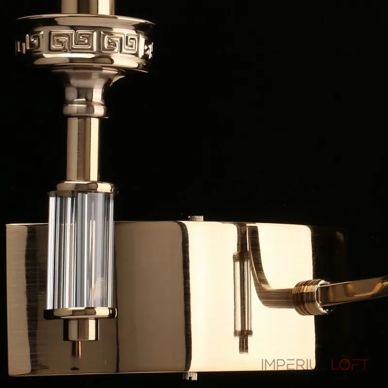 Бра Aployt Patricia APL.716.11.02 Цвет арматуры бронза Цвет плафонов белый от ImperiumLoft