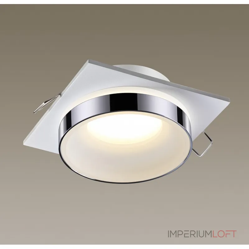 Встраиваемый светильник Novotech Water 370786 Цвет плафонов хром от ImperiumLoft
