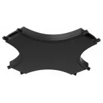 Соединитель X-образный для треков накладных Maytoni Accessories for tracks Radity TRA084CX-11B от ImperiumLoft