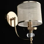 Бра Aployt Agata APL.720.01.01 Цвет арматуры золото Цвет плафонов коричневый от ImperiumLoft