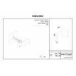 Бра Maytoni Trame C807WL-L7W Цвет арматуры белый Цвет плафонов белый от ImperiumLoft