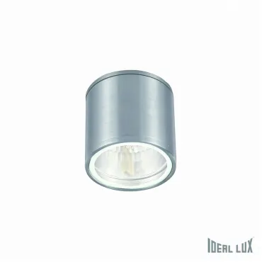 Накладной светильник Ideal Lux GUN GUN PL1 ALLUMINIO Цвет арматуры серый Цвет плафонов серый Накладной светильник Ideal Lux GUN GUN PL1 ALLUMINIO Цвет арматуры серый Цвет плафонов серый