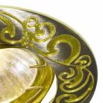 Комплект из 3 встраиваемых светильников Arte Lamp Legature A5108PL-3GA Цвет арматуры золото Цвет плафонов черный от ImperiumLoft