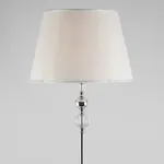 Торшер Eurosvet Sortino 01072/1 хром Цвет арматуры хром Цвет плафонов белый от ImperiumLoft