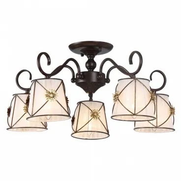 Потолочная люстра Arte Lamp Fortuna A5495PL-5BR Потолочная люстра Arte Lamp Fortuna A5495PL-5BR