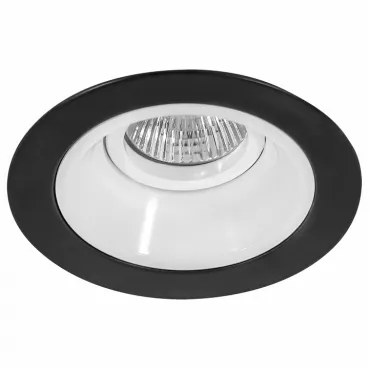 Встраиваемый светильник Lightstar Domino D61706 цвет арматуры черно-белый