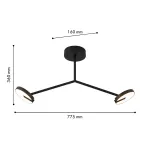 Люстра на штанге Favourite Paritet 4401-2C