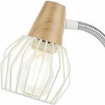 Настольная лампа офисная Rivoli Naturale T1 WT Б0038095 Цвет арматуры белый Цвет плафонов белый от ImperiumLoft