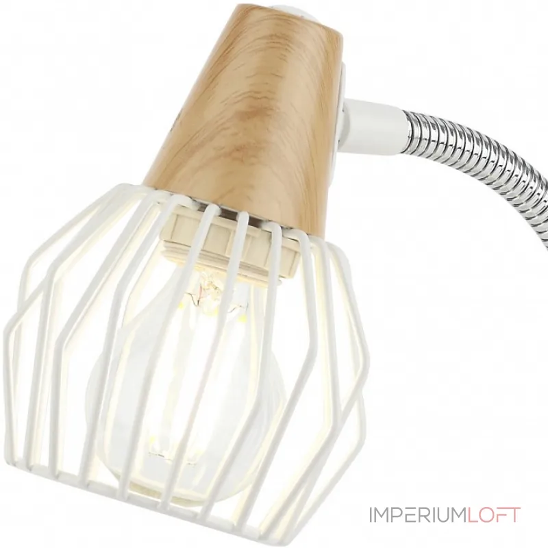 Настольная лампа офисная Rivoli Naturale T1 WT Б0038095 Цвет арматуры белый Цвет плафонов белый от ImperiumLoft Настольная лампа офисная Rivoli Naturale T1 WT Б0038095 Цвет арматуры белый Цвет плафонов белый от ImperiumLoft