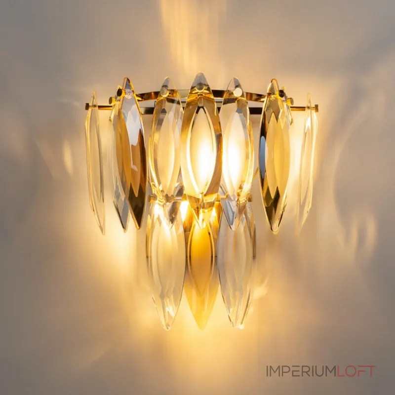 Накладной светильник Divinare Cabrera 3509/01 AP-2 Цвет арматуры Желтый Цвет плафонов Желтый от ImperiumLoft