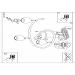 Спот Eglo ПРОМО Bimeda 31007 Цвет арматуры хром Цвет плафонов черный от ImperiumLoft