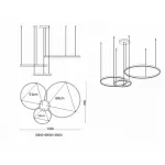 Подвесная люстра Kink Light Тор 08223,33P(3000K)