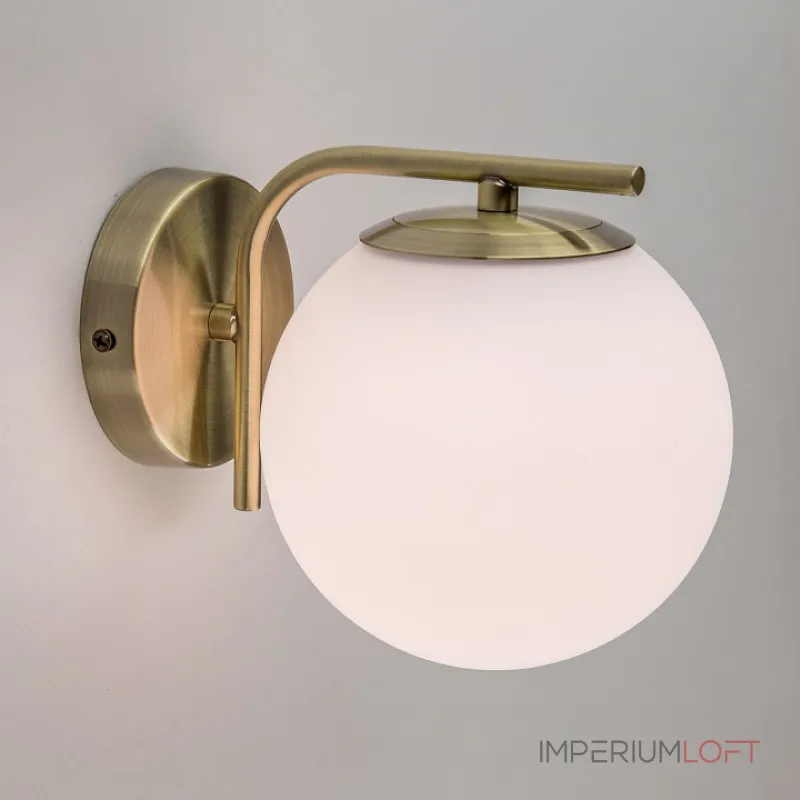 Бра Citilux Бремен CL112313 Бронза , плафон Белый от ImperiumLoft