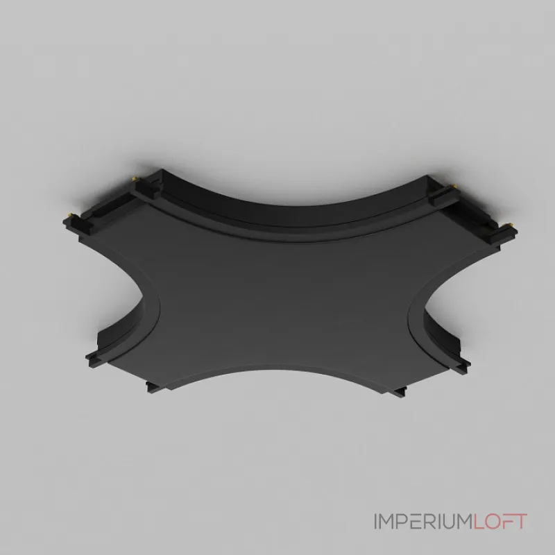 Соединитель X-образный для треков накладных Maytoni Accessories for tracks Radity TRA084CX-11B от ImperiumLoft Соединитель X-образный для треков накладных Maytoni Accessories for tracks Radity TRA084CX-11B от ImperiumLoft