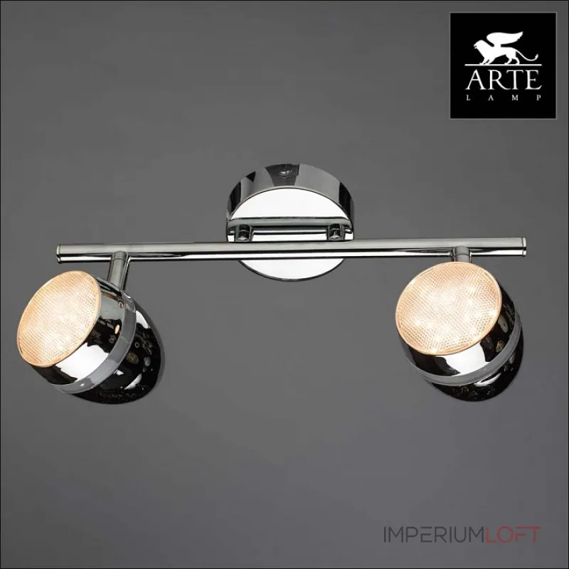Спот Arte Lamp Bombo A6701PL-2CC Цвет арматуры хром Цвет плафонов хром от ImperiumLoft Спот Arte Lamp Bombo A6701PL-2CC Цвет арматуры хром Цвет плафонов хром от ImperiumLoft