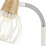 Настольная лампа офисная Rivoli Naturale T1 WT Б0038095 Цвет арматуры белый Цвет плафонов белый от ImperiumLoft