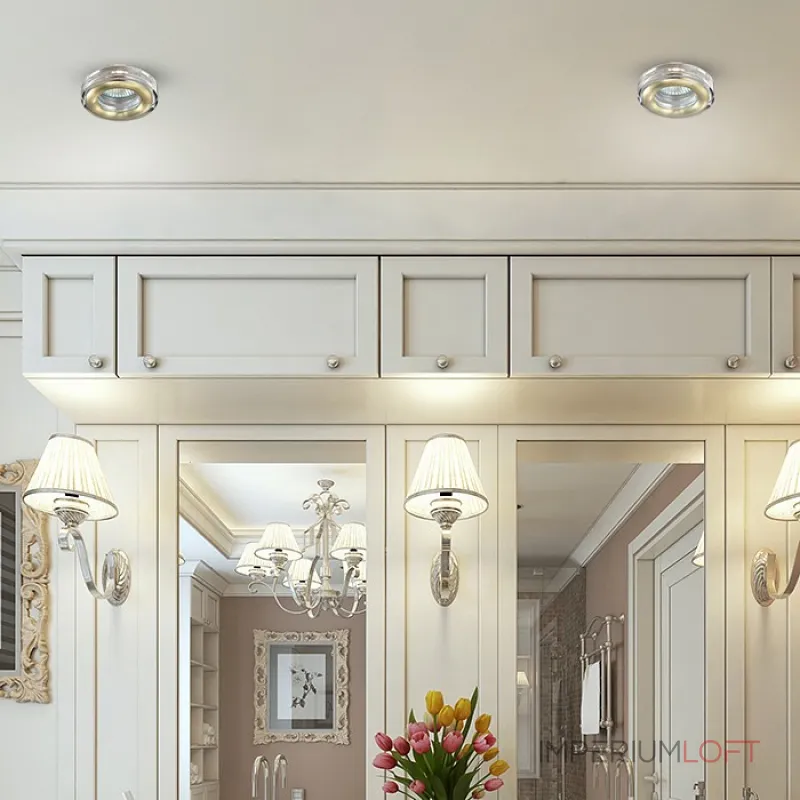 Встраиваемый светильник Novotech Aqua 369881 Цвет арматуры серебро Цвет плафонов золото от ImperiumLoft Встраиваемый светильник Novotech Aqua 369881 Цвет арматуры серебро Цвет плафонов золото от ImperiumLoft