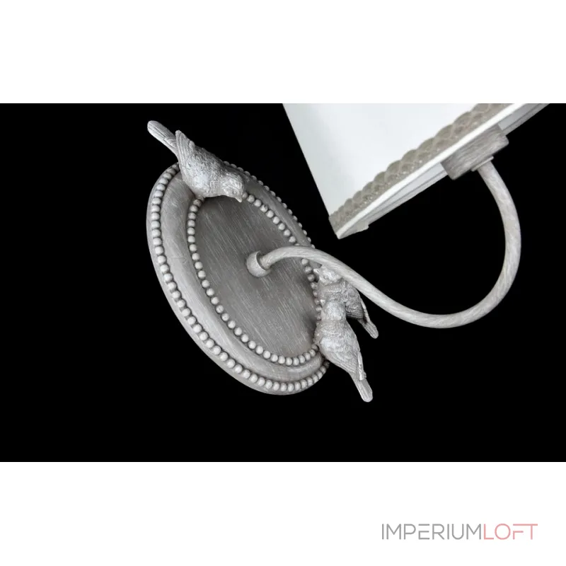 Бра Maytoni Bouquet ARM023-01-S Цвет арматуры серый Цвет плафонов белый от ImperiumLoft