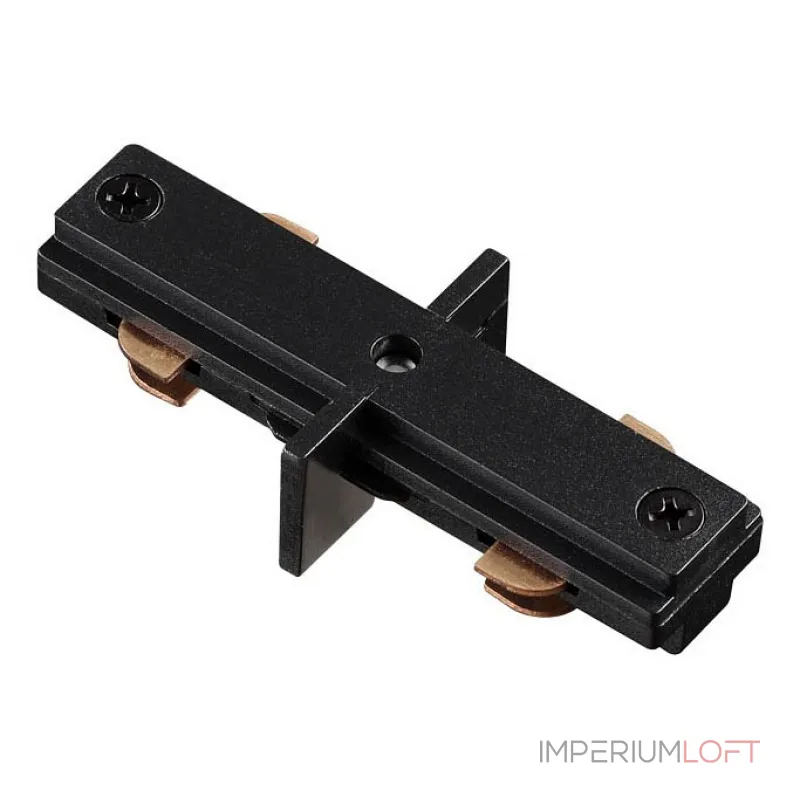 Соединитель линейный для треков Novotech 135007 Цвет арматуры черный от ImperiumLoft Соединитель линейный для треков Novotech 135007 Цвет арматуры черный от ImperiumLoft