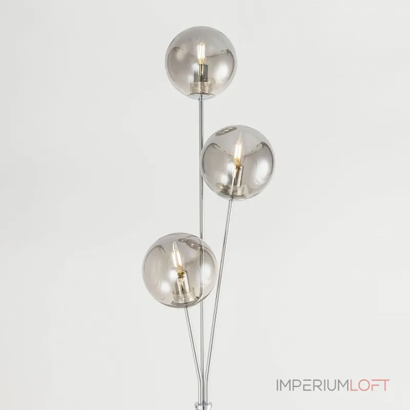 Торшер Citilux Томми CL102930 Цвет арматуры хром Цвет плафонов серый от ImperiumLoft