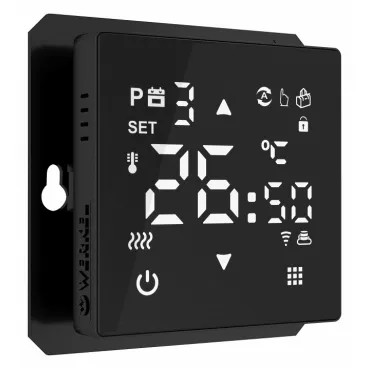 Терморегулятор электромеханический для теплого пола Werkel черные W1151208 Терморегулятор электромеханический для теплого пола Werkel черные W1151208