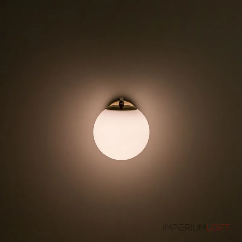 Бра Citilux Бремен CL112313 Бронза , плафон Белый от ImperiumLoft