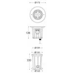 Встраиваемый в дорогу светильник Deko-Light Soft Flex 7 730267 Цвет арматуры серебро Цвет плафонов прозрачный от ImperiumLoft