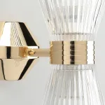 Бра Aployt Elinor APL.801.01.02 Цвет арматуры золото Цвет плафонов прозрачный от ImperiumLoft