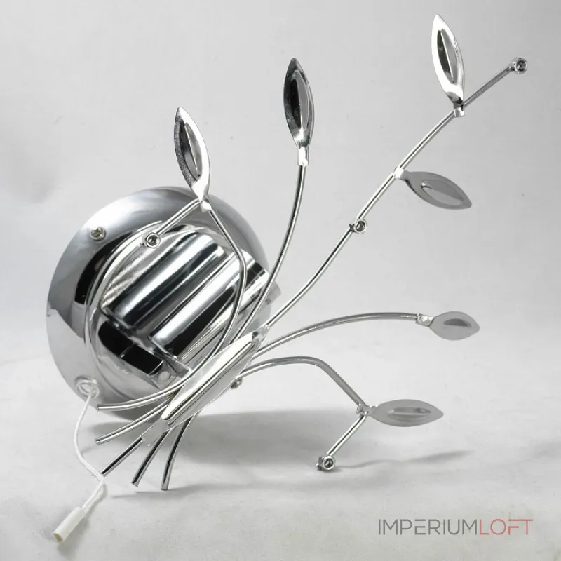 Бра LGO Phoenix LSP-0186 Цвет арматуры хром Цвет плафонов прозрачный от ImperiumLoft