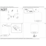 Накладной светильник Ideal Lux Oak OAK PL1 ROUND BIANCO от ImperiumLoft