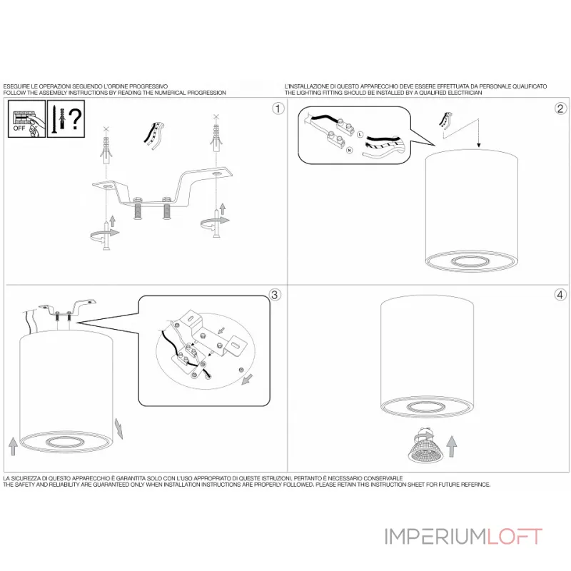 Накладной светильник Ideal Lux Oak OAK PL1 ROUND BIANCO от ImperiumLoft Накладной светильник Ideal Lux Oak OAK PL1 ROUND BIANCO от ImperiumLoft