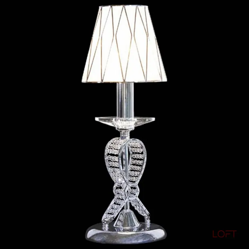 Настольная лампа декоративная Osgona Riccio 705914 Цвет арматуры хром Цвет плафонов хром от ImperiumLoft