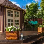 Наземный низкий светильник Elektrostandard Techno 1508 TECHNO silver серый от ImperiumLoft