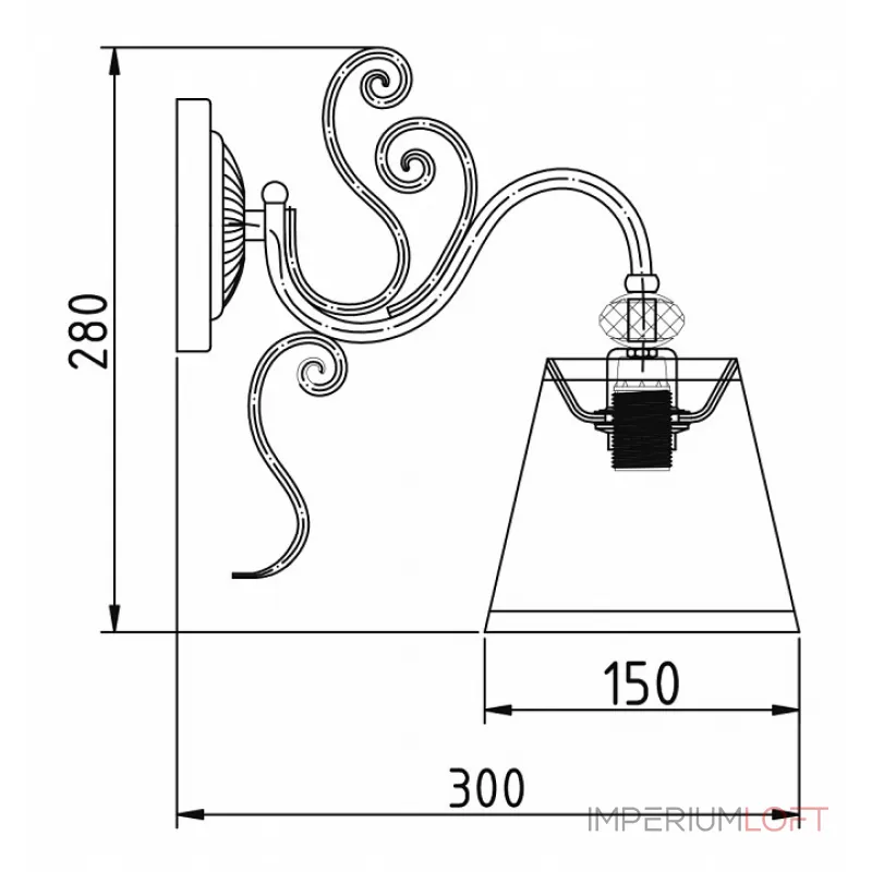 Бра Maytoni Vintage ARM420-01-R Цвет арматуры бронза Цвет плафонов белый от ImperiumLoft Бра Maytoni Vintage ARM420-01-R Цвет арматуры бронза Цвет плафонов белый от ImperiumLoft