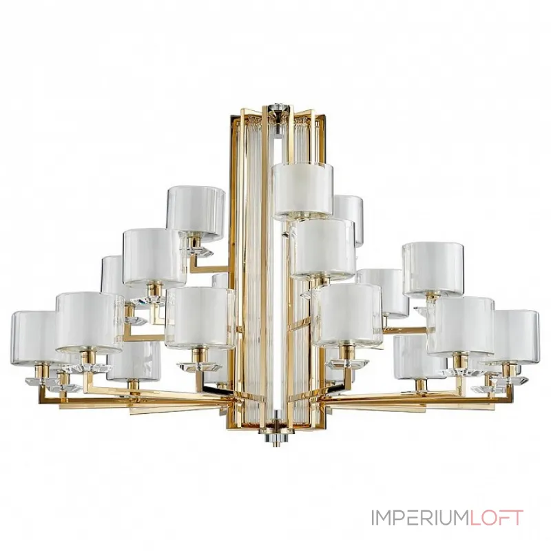 Подвесная люстра Newport 4400 4412+6+3/C gold Подвесная люстра Newport 4400 4412+6+3/C gold