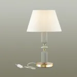 Настольная лампа декоративная Odeon Light Candy 4 4861/1TA Цвет плафонов белый Цвет арматуры золото от ImperiumLoft