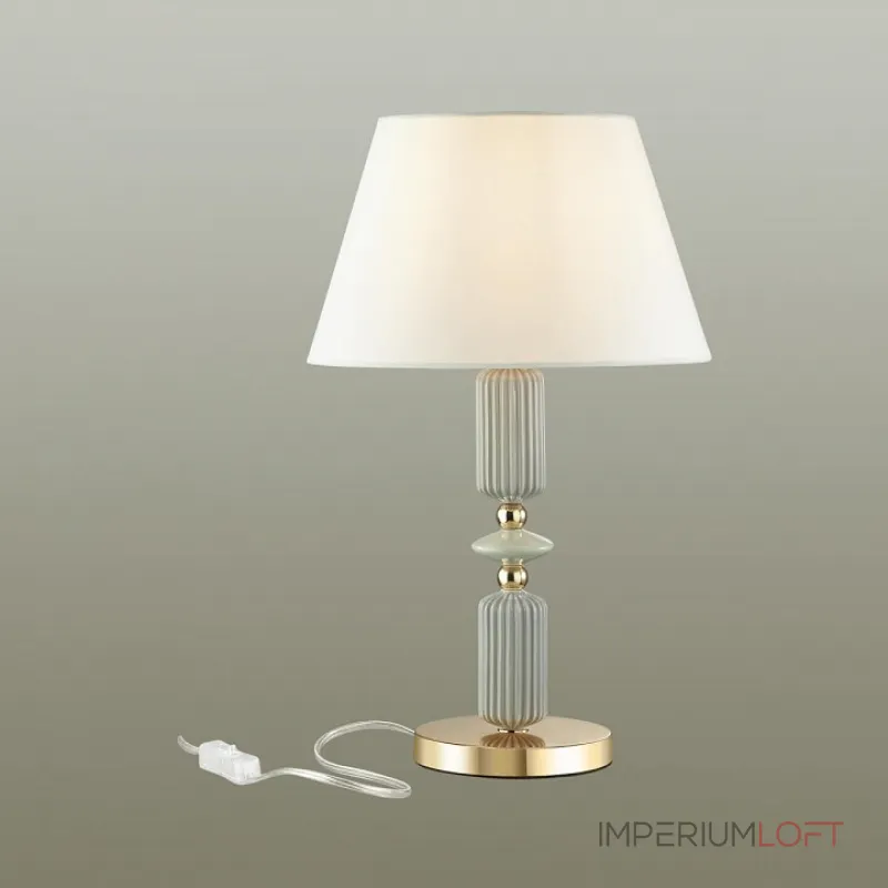 Настольная лампа декоративная Odeon Light Candy 4 4861/1TA Цвет плафонов белый Цвет арматуры золото от ImperiumLoft Настольная лампа декоративная Odeon Light Candy 4 4861/1TA Цвет плафонов белый Цвет арматуры золото от ImperiumLoft
