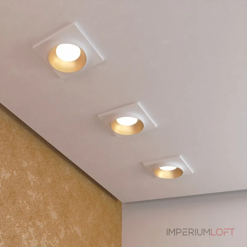 Встраиваемый светильник Elektrostandard 116 MR16 a053346 Цвет арматуры золото от ImperiumLoft