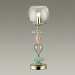 Настольная лампа декоративная Odeon Light Bizet 4855/1T Цвет плафонов прозрачный Цвет арматуры золото от ImperiumLoft