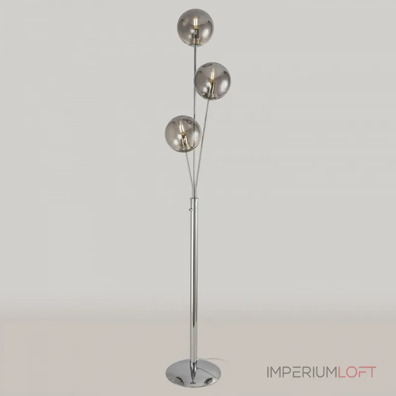 Торшер Citilux Томми CL102930 Цвет арматуры хром Цвет плафонов серый от ImperiumLoft